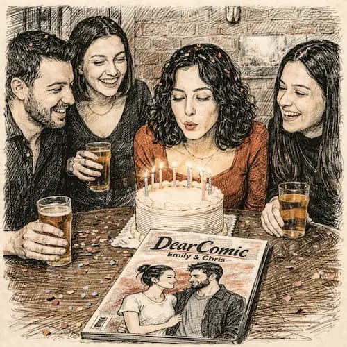 Cumpleaños comic book