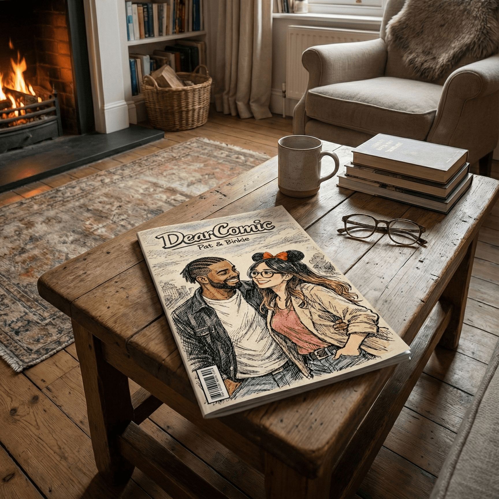 Personalized comic book example 2